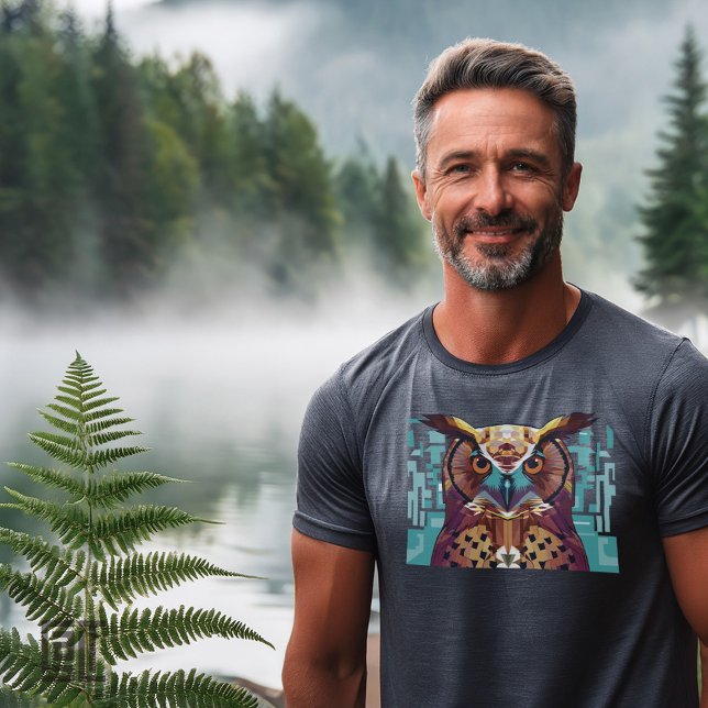 Camiseta Clásico retrato de búho noble (Subido por el creador)