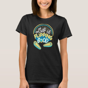 Camiseta Clásico retro arcada Pinball retro años 80