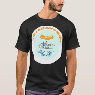 Camiseta Clásico retro de San Diego California