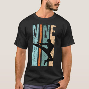 Camiseta Clásico Retro Karate 9º Cumpleaños 9 Judo Hombres