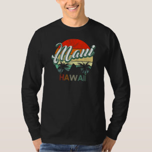 Camiseta Clásico retro vintage Maui Hawaii
