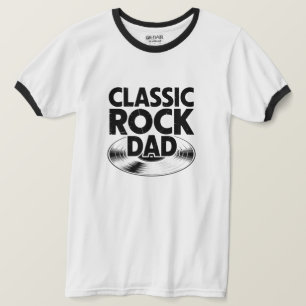 Camiseta Clásico Rock Dad Ringer Tee