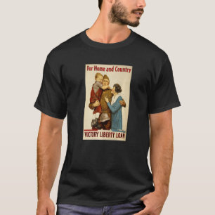 Camiseta Clásico soldado patriótico de la era de la guerra