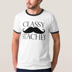 Camiseta Clásico Stache Mustache