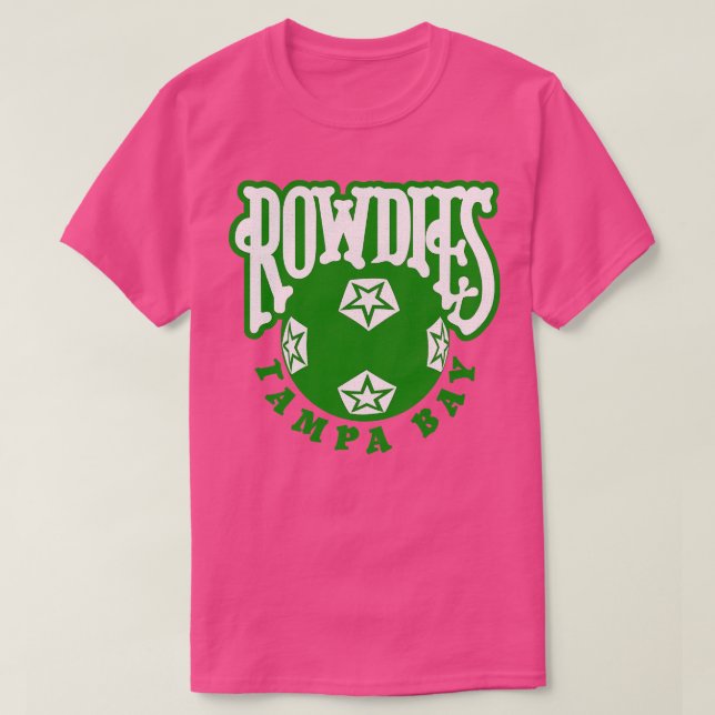 Camiseta Clásico Tampa Bay Rowdies TShirt 1 (Diseño del anverso)