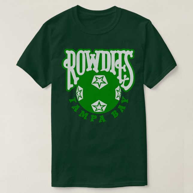 Camiseta Clásico Tampa Bay Rowdies TShirt 2 (Diseño del anverso)