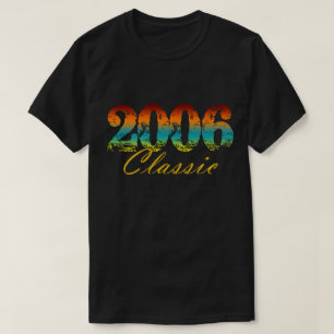 Camiseta Clásico Tee Nacido en 2006 Regalos de cumpleaños