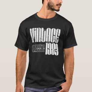 Camiseta Clásico Vintage 1983