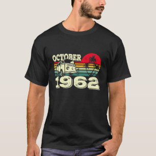 Camiseta Clásico Vintage 62'S Caravan Sunset Octubre 1962 B