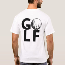 Camiseta Clásico Vintage Enganchando el golf