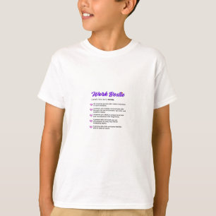 Camiseta Clásico Viral de definición de Bestie de Trabajo