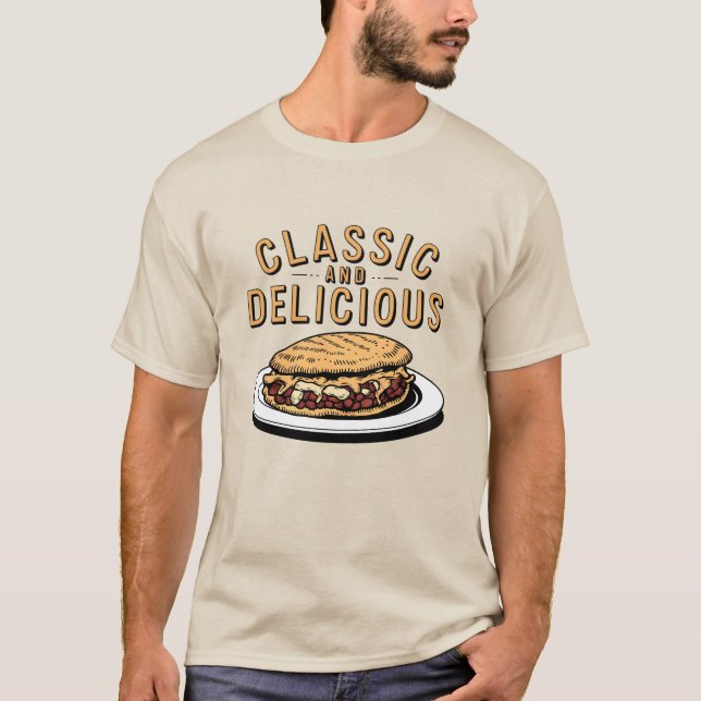 Camiseta Clásico y delicioso (Anverso)