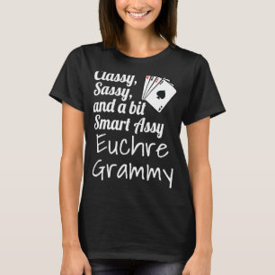 Camiseta Clásico Y Un Poco Inteligente Euchre Grammy Gr