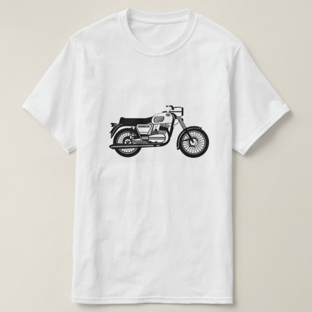 CAMISETA CLASICO YEZDI 350 (Diseño del anverso)