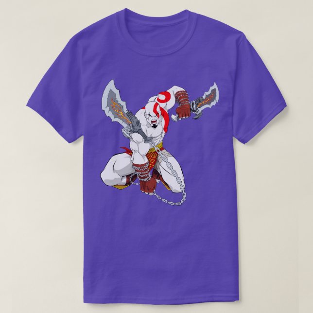 Camiseta Clásicos Kratos, el Dios de la Guerra (Diseño del anverso)