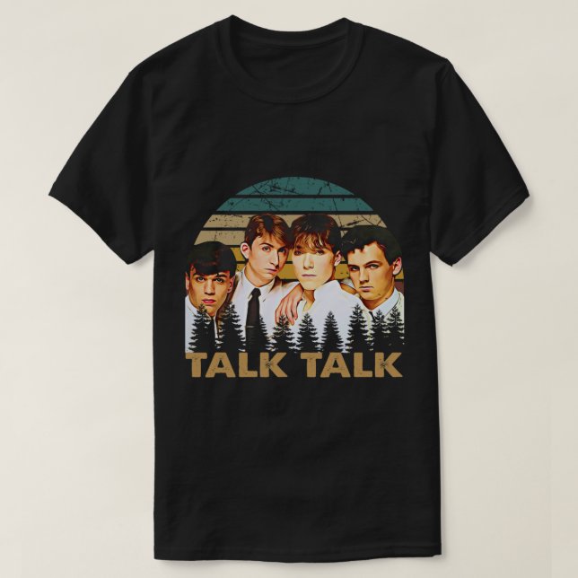 Camiseta Clásicos Miembros Esenciales De La Banda De Charla (Diseño del anverso)