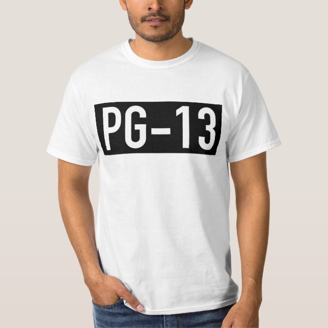 Camiseta clasificada PG-13 (Anverso)