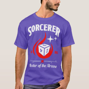 Camiseta Clasificador de clases de caracteres D&D