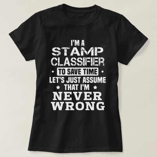 Camiseta Clasificador de marca (Diseño del anverso)