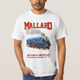 Camiseta Class A4 Mallard - World Fastest Steam Locomotive