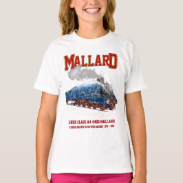 Camiseta Class A4 Mallard - World Fastest Steam Locomotive