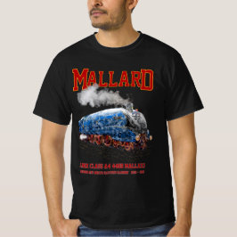 Camiseta Class A4 Mallard - World Fastest Steam Locomotive