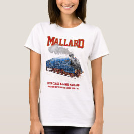Camiseta Class A4 Mallard - World Fastest Steam Locomotive