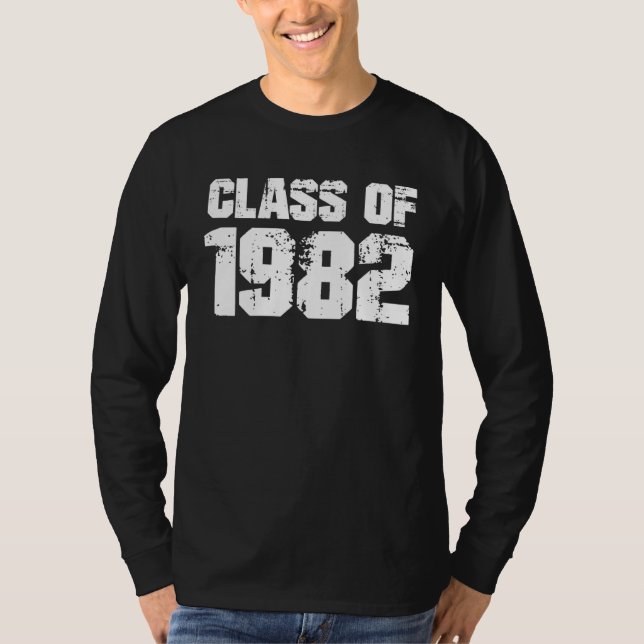 Camiseta Class of 1982 High School Reunion College Graduati (Anverso)