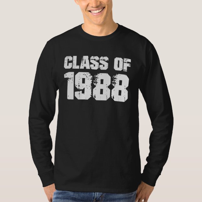 Camiseta Class of 1988 High School Reunion College Graduati (Anverso)