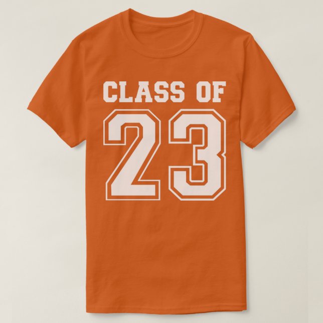 Camiseta Class of 2023 senior graduation2 (Diseño del anverso)