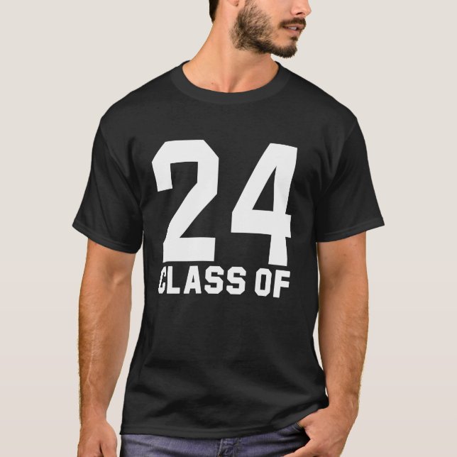Camiseta Class of 2024 Graduation Senior 2024 Graduate Scho (Anverso)