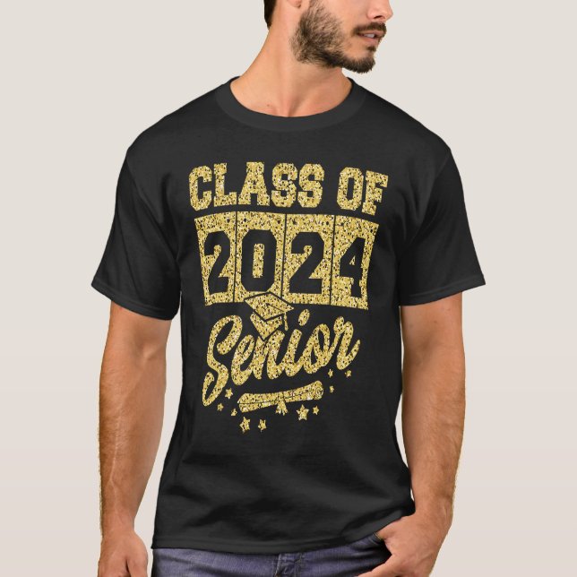 Camiseta Class of 2024 Senior Graduation Seniors 2024 Gradu (Anverso)