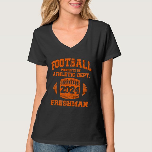 Camiseta Class Of 2024 Senior High School Football College  (Anverso)