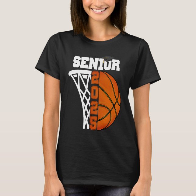 Camiseta Class of 2025 Senior 25 Basketball High School Gra (Anverso)