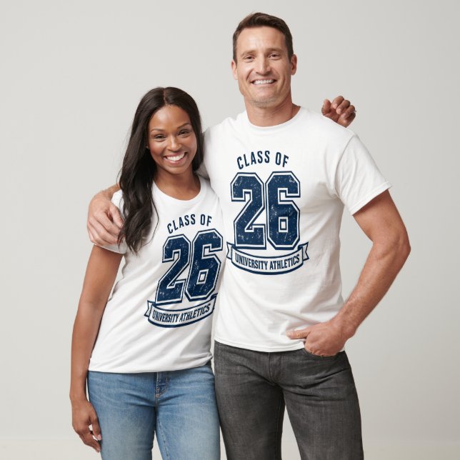 Camiseta Class of 2026 – Graduate Pride College Tee (Unisexo)