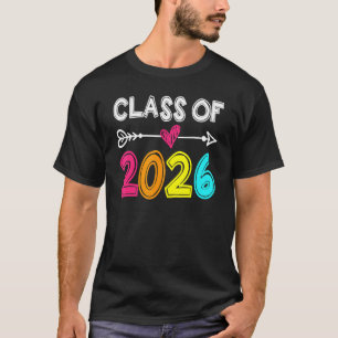 Camiseta Class Of 2026 Senior 2026 Grow With Me School Grad