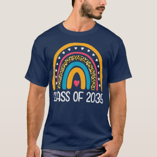 Camiseta Class Of 2035 Kindergarten Prek Grow with Me Gradu