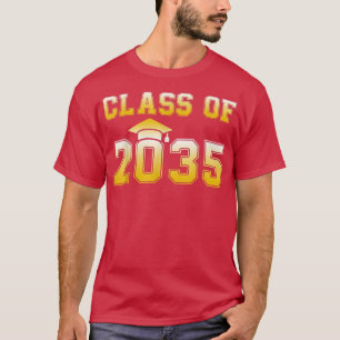 Camiseta Class Of 2035PreK Graduate Preschool Graduation 