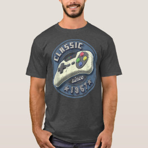 Camiseta Classic 1957 65th Birthday Retro Video Game Contro