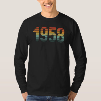 Camiseta Classic 1958 BDay Vintage Sunset