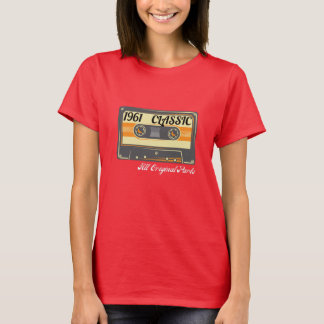 Camiseta Classic 1961 Retro Cassette Edition