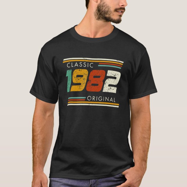 Camiseta Classic 1982 Original Vintage (Anverso)