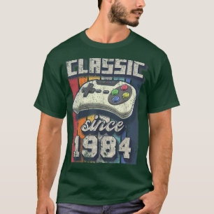Camiseta Classic 1984 38th Birthday Retro Video Game Contro
