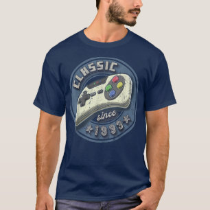 Camiseta Classic 1993 29th Birthday Retro Video Game Contro