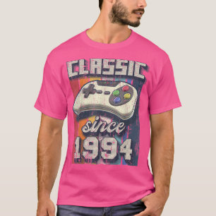 Camiseta Classic 1994 28th Birthday Retro Video Game Contro