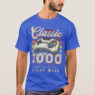 Camiseta Classic 2000 22nd Birthday Retro videojuego
