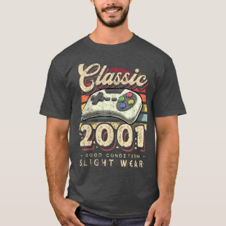 Camiseta Classic 2001 21st Birthday Retro videojuego