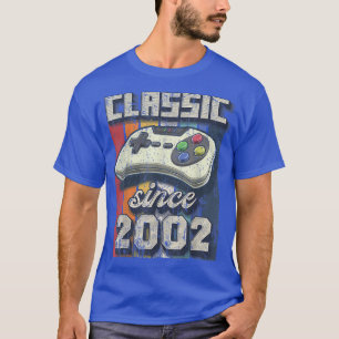 Camiseta Classic 2002 20th Birthday Retro Video Game Contro