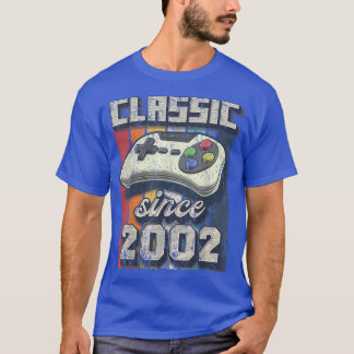Camiseta Classic 2002 20th Birthday Retro Video Game Contro