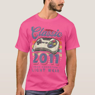 Camiseta Classic 2011 11th Birthday Retro Video Game Contro